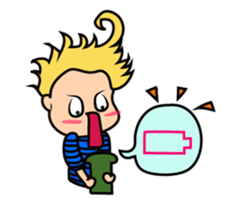 Interesting Baby Boy sticker #15131220