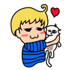 Interesting Baby Boy sticker #15131221