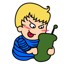 Interesting Baby Boy sticker #15131223