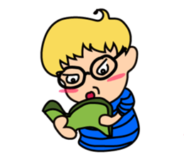 Interesting Baby Boy sticker #15131224