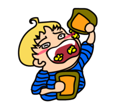 Interesting Baby Boy sticker #15131226