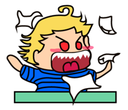 Interesting Baby Boy sticker #15131229