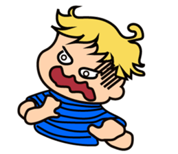 Interesting Baby Boy sticker #15131230