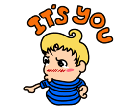 Interesting Baby Boy sticker #15131232