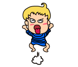 Interesting Baby Boy sticker #15131238