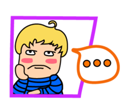 Interesting Baby Boy sticker #15131242