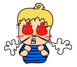 Interesting Baby Boy sticker #15131251