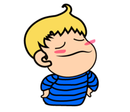 Interesting Baby Boy sticker #15131252