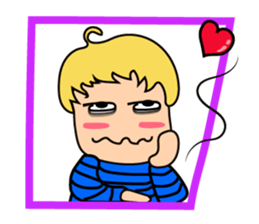 Interesting Baby Boy sticker #15131253