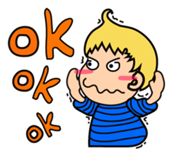 Interesting Baby Boy sticker #15131254