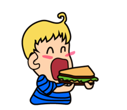 Interesting Baby Boy sticker #15131257