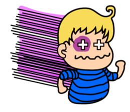 Interesting Baby Boy sticker #15131259