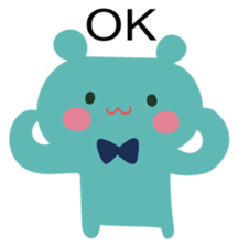 Yurukuma-chan Thai stickers sticker #15131456