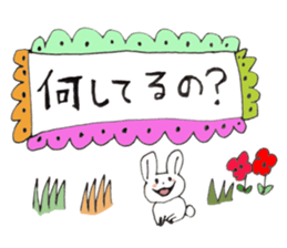 Greeting, a lot.A little formal set. sticker #15131969