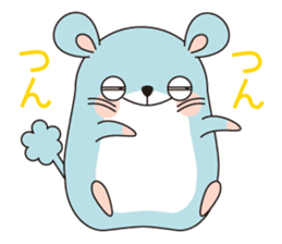 Hamster named Hanako.1 sticker #15132265