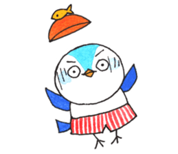 piruru the charming little bird sticker #15132514