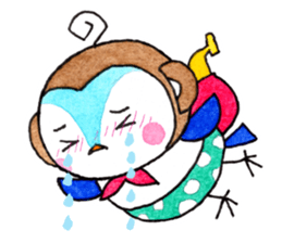 piruru the charming little bird sticker #15132519