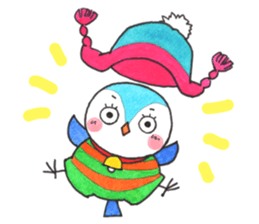 piruru the charming little bird sticker #15132523