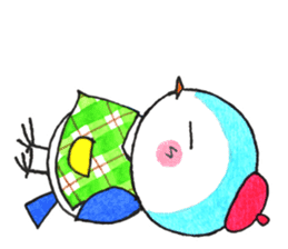 piruru the charming little bird sticker #15132524