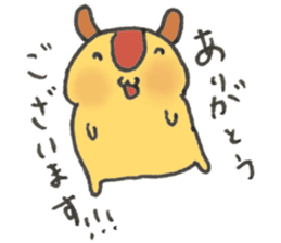 omelet stuffed with fried rice dog sticker #15132601