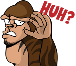 The Life of Monkey Surfer Nate sticker #15133052