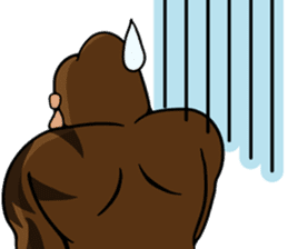 The Life of Monkey Surfer Nate sticker #15133059