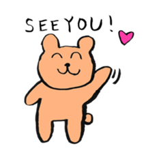 Lovely animals drawn by my daughter 2 sticker #15134224