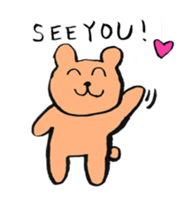 Lovely animals drawn by my daughter 2 sticker #15134224