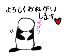 Lovely animals drawn by my daughter 2 sticker #15134227