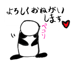 Lovely animals drawn by my daughter 2 sticker #15134227