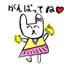 Lovely animals drawn by my daughter 2 sticker #15134228