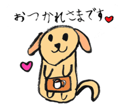 Lovely animals drawn by my daughter 2 sticker #15134230