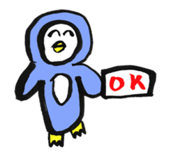 Lovely animals drawn by my daughter 2 sticker #15134232