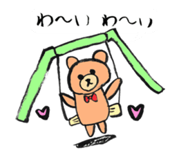 Lovely animals drawn by my daughter 2 sticker #15134238