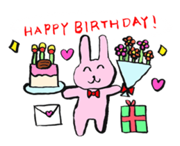 Lovely animals drawn by my daughter 2 sticker #15134241