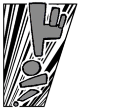 Talk like manga 2. sticker #15134307