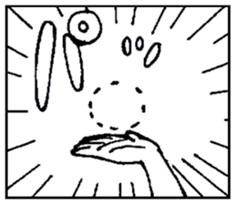 Talk like manga 2. sticker #15134311