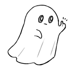 Ghost&boy sticker #15134446
