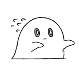 Ghost&boy sticker #15134455