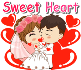 K.Tawan & K.Reed Happy Wedding Day 2017 sticker #15134615
