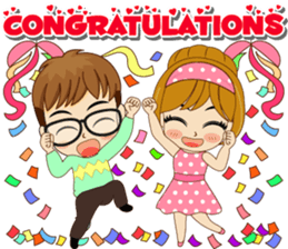 K.Tawan & K.Reed Happy Wedding Day 2017 sticker #15134624