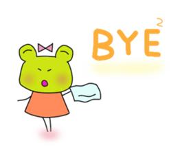 A can of a frog is part-time 2. sticker #15134899