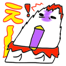 Surreal chicken senior sticker #15135630