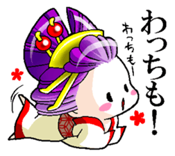Japanese Oiran stickers "All Sisters"3 sticker #15135861