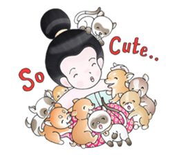 Anne the Little Girl sticker #15135913