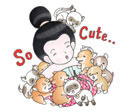 Anne the Little Girl sticker #15135913