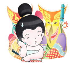 Anne the Little Girl sticker #15135923