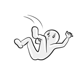 Silence with a straight face sticker #15135950