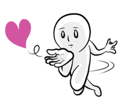 Silence with a straight face sticker #15135976