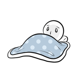 Silence with a straight face sticker #15135981